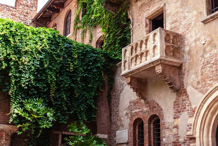 Juliet’s Balcony. Verona.